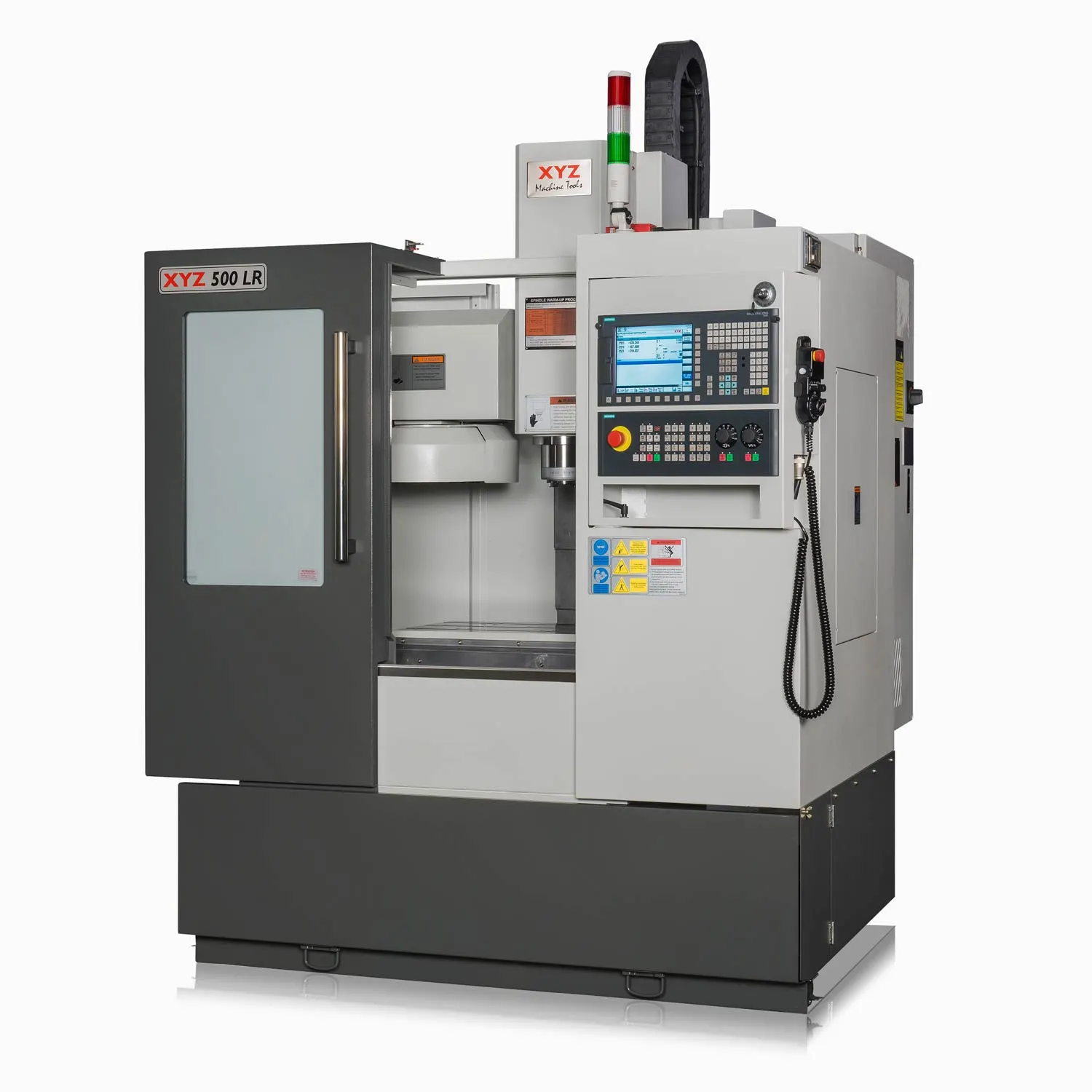 XYZ 500 LR Working Area