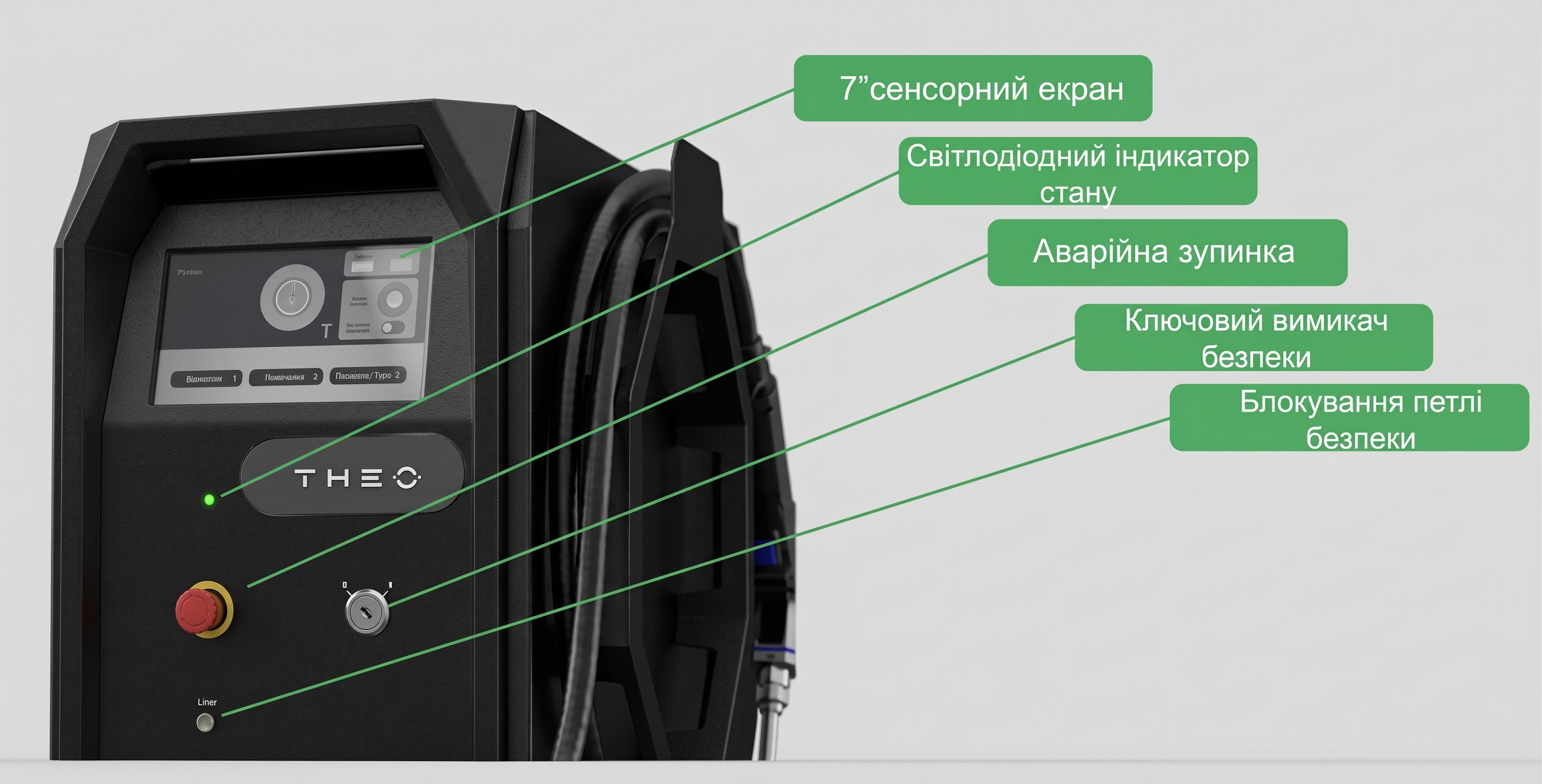 Передня панель THEO MA1