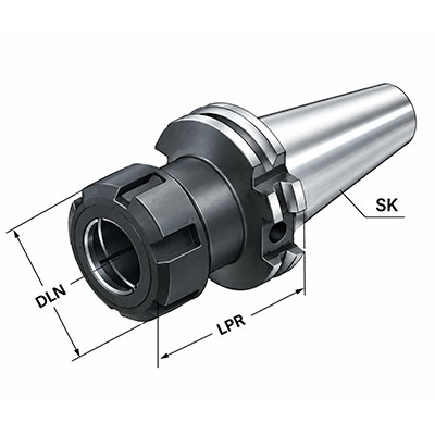 Kemmler ER Collet Chucks DIN 6499 with SK Taper
